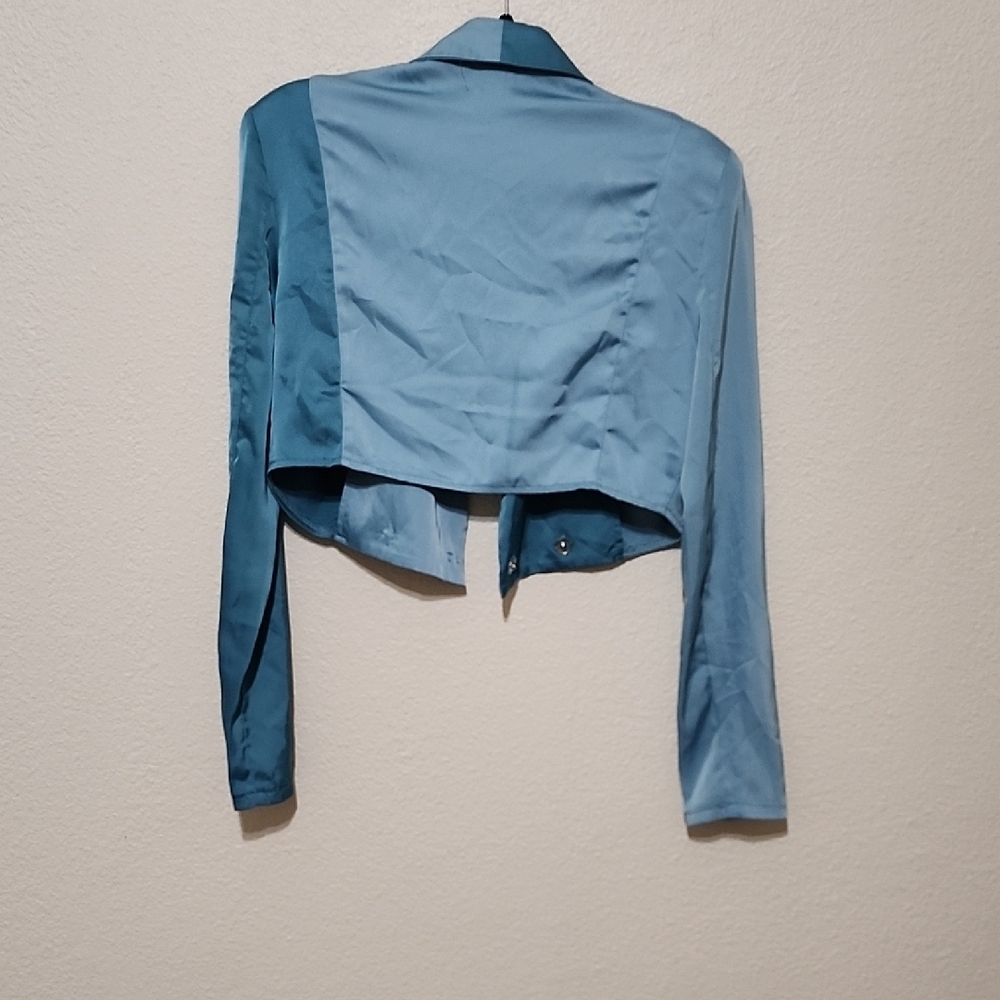 Elegant Blue Pantsuit - Picture 8 of 15